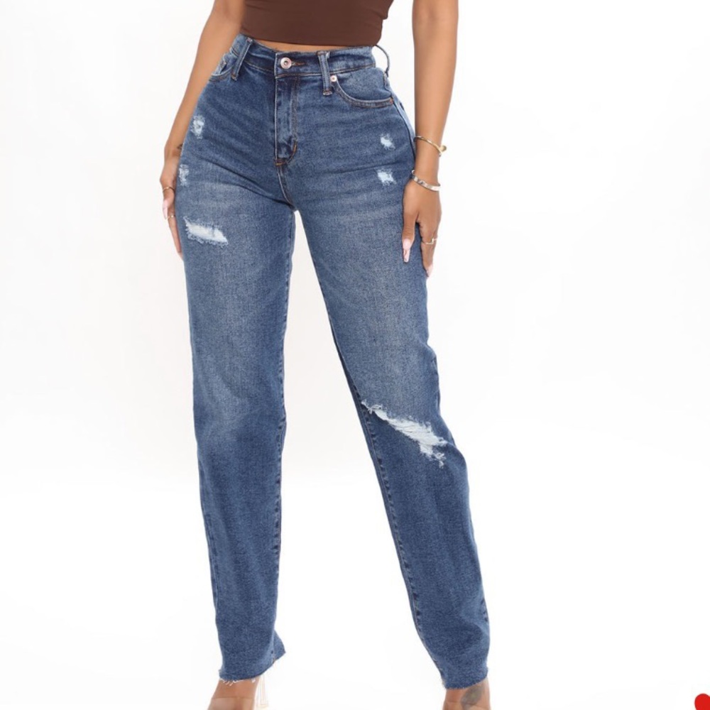 ripped boyfriend jeans